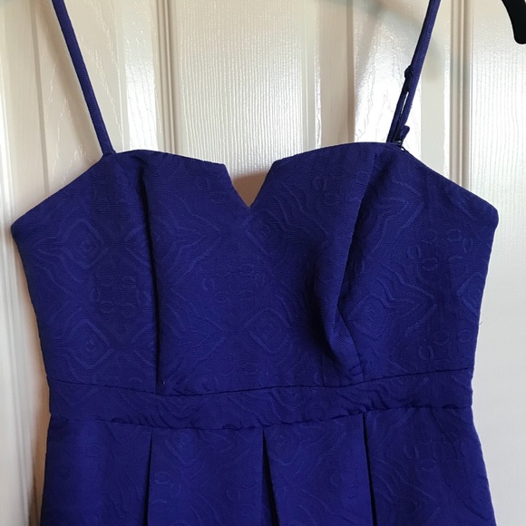 Anthropologie Royal Blue versatile cocktail dress - Picture 1 of 5